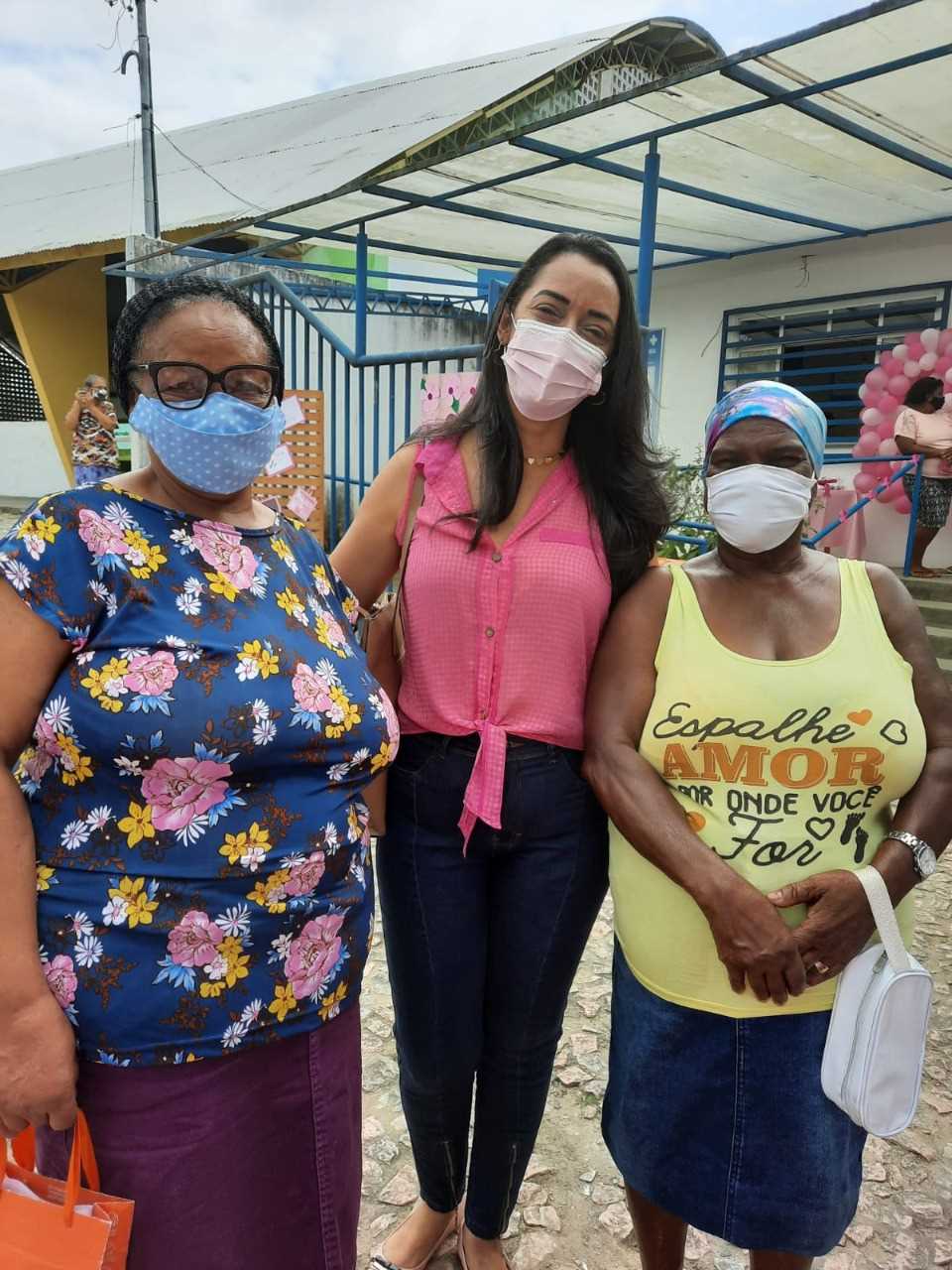 Camacã: PSF Euvaldo Maia realiza Ação pela campanha Outubro Rosa